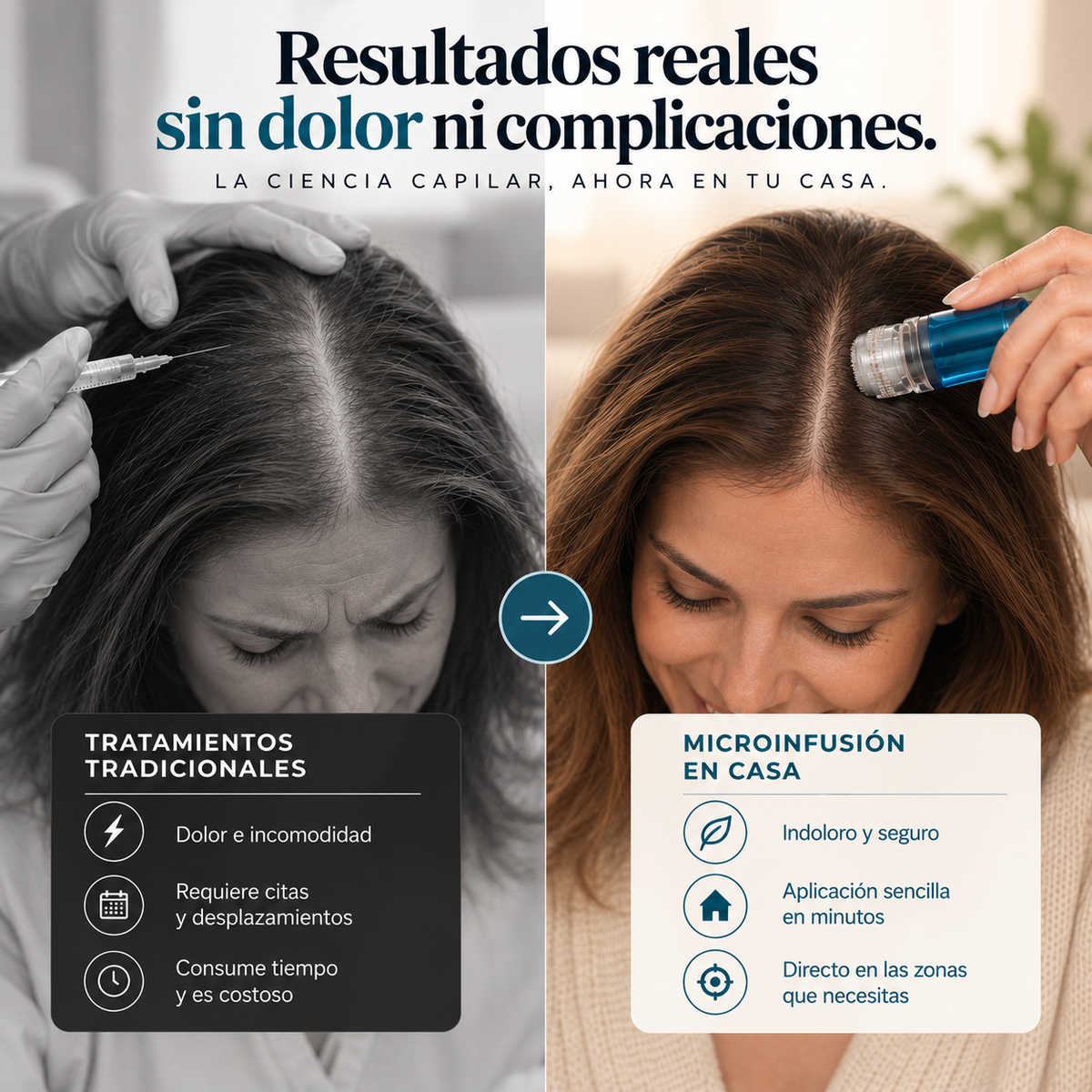 Tratamiento de microinfusión capilar
